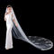 Hochwertiger Spitzen-Brautschleier 3 Meter langer Brautschleier mit Kammhochzeitszubehör - Seite 3