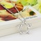 Schlüsselbein Frauen Silber fünf-Spitzen Stern eingelegten Diamant Halskette & Anhänger - Seite 3