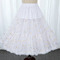 Weiße Spitze Tüll Ballkleid langer Petticoat, Lolita Cosplay Petticoats Krinoline, Ballett-Tutu-Rock, Mädchen Petticoats, Lolita Petticoat 60CM - Seite 6