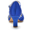 Satin Schmetterling Hochzeitsschuhe Seite hohl Stiletto High Heels grüne Brautjungfer Schuhe - Seite 7