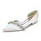 Flache spitze damenschuhe klassische braut strass satin hochzeitsschuhe