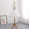 Lolita Gaze Petticoat, Weiß/Schwarzer Petticoat, Kurzer Petticoat, Hochzeitspetticoat, Partypetticoats, Länge 47cm - Seite 2