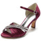 Satin Schmetterling Hochzeitsschuhe Seite hohl Stiletto High Heels grüne Brautjungfer Schuhe - Seite 10