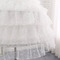 Elfenbein Spitze Tellerrock, Lolita weiches Garn Alltag Petticoat, Dame Mädchen Petticoats, Braut Hochzeit Petticoats - Seite 4