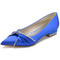 Flache Schuhe Satin Mutterschaft Hochzeit Schuhe Hochzeit plus Größe flache Schuhe - Seite 9