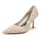 Spitze einzelne Schuhe weiße Spitze Brautjungfernschuhe Hochzeit Brautschuhe - Seite 9
