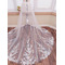 Abnehmbarer Brautrock für die Hochzeit Offener abnehmbarer Brautzug mit Spitze - Seite 2