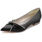 Flache Schuhe Satin Mutterschaft Hochzeit Schuhe Hochzeit plus Größe flache Schuhe - Seite 7