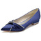 Flache Schuhe Satin Mutterschaft Hochzeit Schuhe Hochzeit plus Größe flache Schuhe - Seite 11