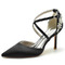 Stiletto Satin Hochzeitsschuhe Große Hochzeitsschuhe Bankettkleid Einzelschuhe - Seite 6