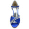 Satin Schmetterling Hochzeitsschuhe Seite hohl Stiletto High Heels grüne Brautjungfer Schuhe - Seite 6
