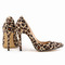 Leopard Print Heels Sexy Wildleder Heels Hochzeitsbankett Heels - Seite 1