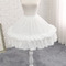 Lolita Rock Petticoat Cosplay Petticoat kurzer Petticoat Hochzeit Zubehör Länge 48CM - Seite 4