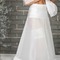 Zwei Felgen Meerjungfrau Flouncing Terylene Glamourös Weiß Hochzeit Petticoat - Seite 3