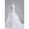 Flouncing Elastische Taille Volles Kleid Polyester Taft Hochzeit Petticoat