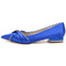 Flache Schuhe Satin Mutterschaft Hochzeit Schuhe Hochzeit plus Größe flache Schuhe - Seite 3