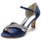 Satin Schmetterling Hochzeitsschuhe Seite hohl Stiletto High Heels grüne Brautjungfer Schuhe - Seite 12