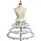 Lolita-Vogelkäfig-Petticoat, verstellbarer Volant-Petticoat, Länge 55 cm - Seite 3