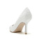 Spitze einzelne Schuhe weiße Spitze Brautjungfernschuhe Hochzeit Brautschuhe - Seite 4