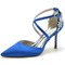 Stiletto Satin Hochzeitsschuhe Große Hochzeitsschuhe Bankettkleid Einzelschuhe - Seite 5
