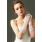 Tüll Schatten Bördeln Volle finger Mittellang Sexy Hochzeit Handschuhe - Seite 1