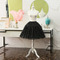 Kurze Krinoline für die Braut, Cosplay-Abschlussballkleid, kurzer Unterrock, Puffrock, Chiffon-Lolita-Petticoat für Mädchen, 55 cm - Seite 3