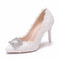 Strass einzelne Schuhe Hochzeitsschuhe Lace Party Schuhe - Seite 3