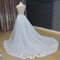 Abnehmbarer Hochzeitskleid-Tüllrock Abnehmbare Accessoires des Brautrocks in benutzerdefinierter Größe