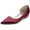 Spitzschuhe Satin flache Schuhe Partei Abschlussball lässig Damenschuhe - Seite 9