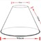 Polyester Taft Zwei bündel Taille Vier Felgen Standard Hochzeit Petticoat - Seite 3