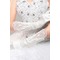 Halle Formell Lange Satin Applike Volle finger Hochzeit Handschuhe - Seite 1