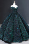 Ballkleid Formell Frühling Gekappte Ärmel Bodenlang Jahr 2019 - Seite 4