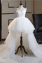 Brautkleid Tüll Ärmellos Reißverschluss Breiten Tragegurten Glamouröse - Seite 4