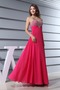 Herz-Ausschnitt Empire Ärmellos Mittelgröße Kristall Ballkleid - Seite 3