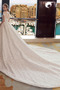 Brautkleid Luxus Kathedrale Schleppe Natürliche Taille Juwel Bördeln - Seite 3