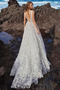 Brautkleid Tüll Elegant A-Linie Natürliche Taille Spitze Outdoor - Seite 4