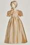 Taufe Kleid Juwel Applike Taft A-Linie Mittelgröße Puffärmel - Seite 3
