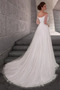 Brautkleid Schick Schulterfrei Schmuck dekorativ Mieder Stealth Ärmel - Seite 2