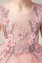 Asymmetrisch Luxus Mittelgröße Blume Durchsichtige Juwel Blumenmädchenkleid - Seite 5