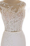 Brautkleid im Freien Juwel Kleine Größe Luxus Satin Etui - Seite 5