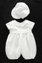 Taufe Kleid Schlicht Mittelgröße Satin Kurze Ärmel Juwel Natürliche Taille - Seite 4