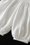 Taufe Kleid Schlicht Mittelgröße Satin Kurze Ärmel Juwel Natürliche Taille - Seite 8