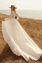 Brautkleid Tüll Juwel Durchsichtige Ärmel Durchsichtige Rücken - Seite 2