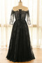 Spitze 3/4 Länge Ärmel A-Linie Stealth Ärmel Formell Ballkleid - Seite 6
