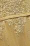 Schaufel Natürliche Taille Reißverschluss Ärmellos Tüll Brautjungfernkleid - Seite 4