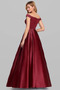 Abendkleid Satin Jahr 2023 Winter Drapierung Ärmellos Bodenlang - Seite 2