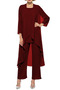 Hosenanzug Kleid Herbst Juwel Natürliche Taille Sanduhrförmig Elegant - Seite 3