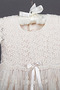 Taufe Kleid A-Linie Frühling Reißverschluss Spitzen-Overlay T-Shirt - Seite 5