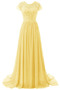 Abendkleid Herbst Jahr 2023 Kurze Ärmel Chiffon Juwel edel - Seite 4