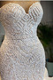 Brautkleid Lang bandage Birneförmig Formell Meerjungfrau Mehrschichtige Rüsche - Seite 3